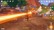 The Secret Source Automaton Hunter-Seeker's laser attack (Image via HoYoverse)